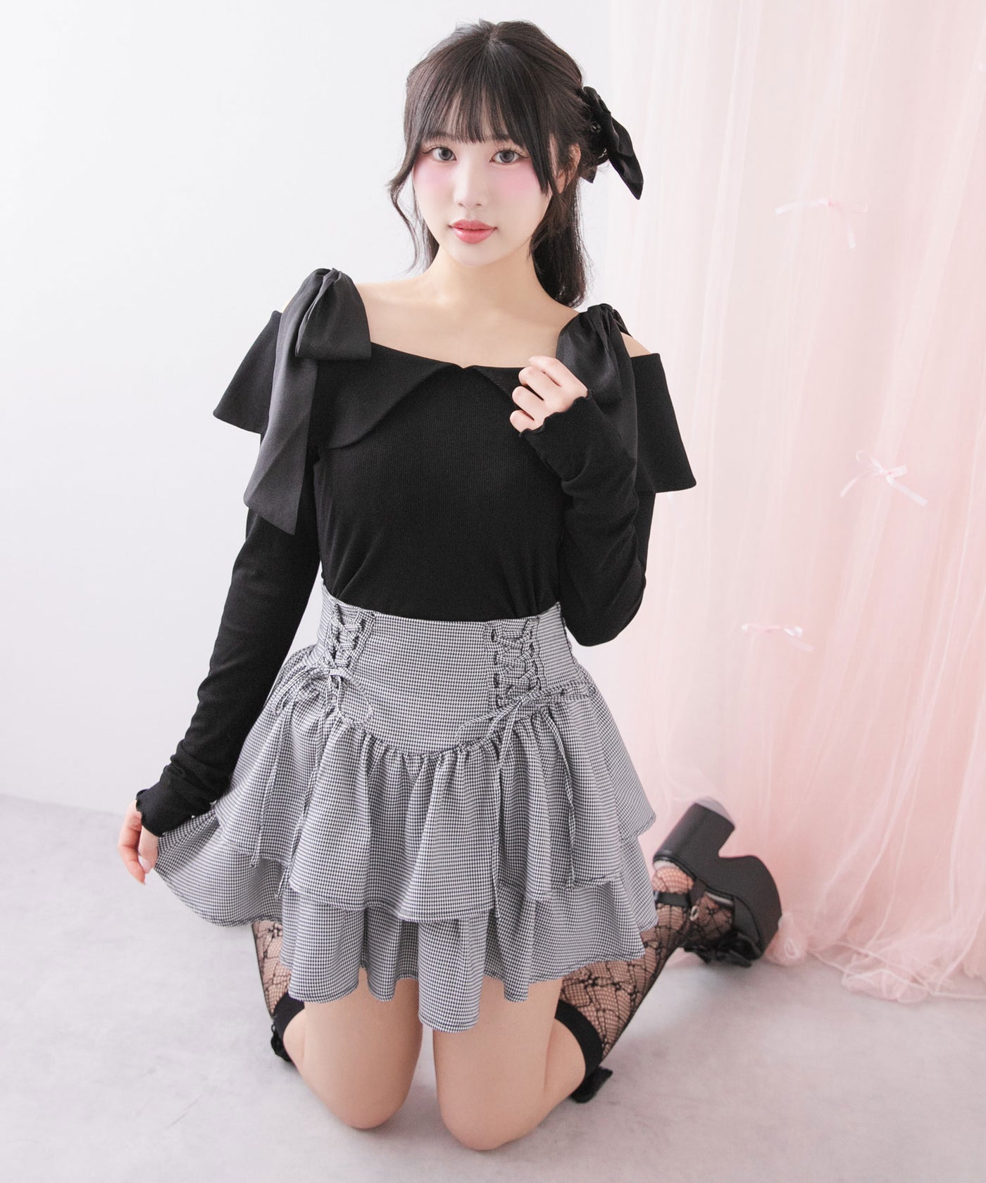 レース付きティアードミニOP レースティアードミニワンピース | ファッション通販サイト NUGU