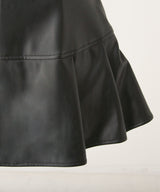 太ベルトワイドプリーツスカパン