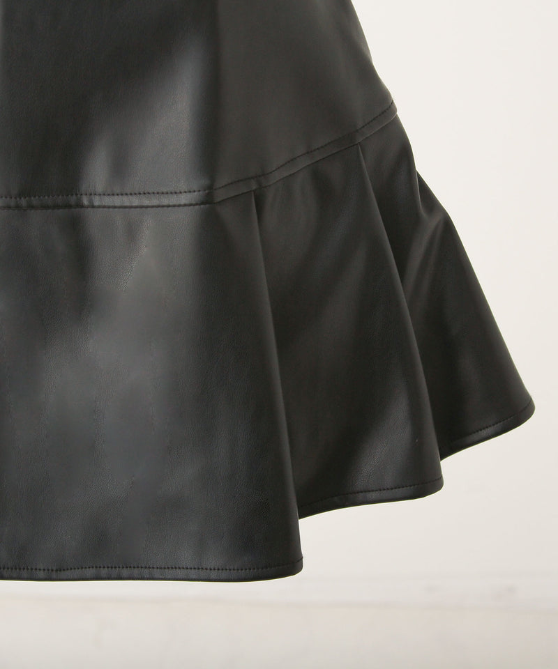 太ベルトワイドプリーツスカパン