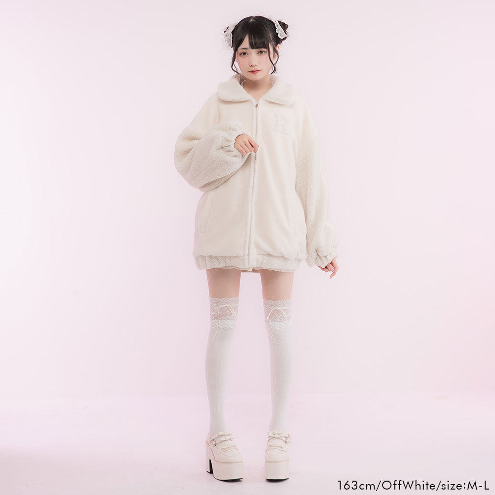 オーバーサイズボアブルゾン – レディースファッション通販の夢展望