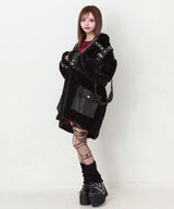 【新春セール】2WAYボンデージファーコート