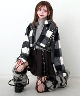 【新春セール】2WAYボンデージファーコート