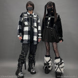 【新春セール】2WAYボンデージファーコート