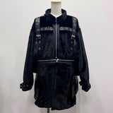 【新春セール】2WAYボンデージファーコート