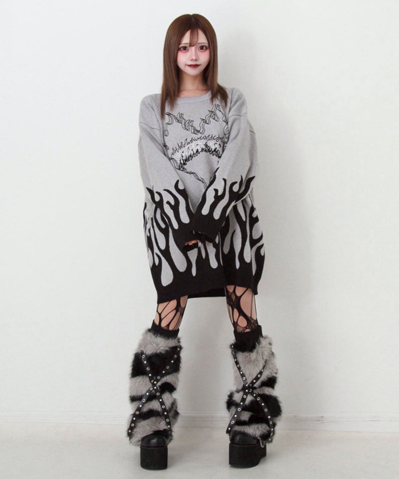 ライダース　フード　ファー　スタッズ　ドクロ　LOVERSROCK 平成 HeritageHoodie_Back_grande.jpg