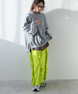 オーバーサイズスウェットプルオーバー