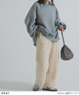 オーバーサイズスウェットプルオーバー