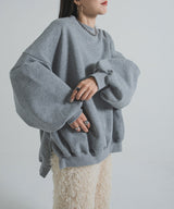 オーバーサイズスウェットプルオーバー