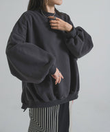 オーバーサイズスウェットプルオーバー