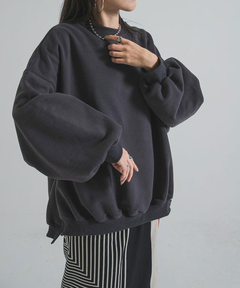 オーバーサイズスウェットプルオーバー