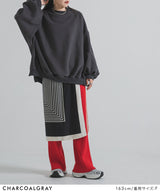 オーバーサイズスウェットプルオーバー