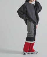 オーバーサイズスウェットプルオーバー