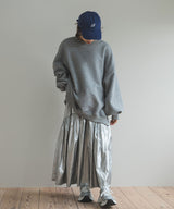 オーバーサイズスウェットプルオーバー