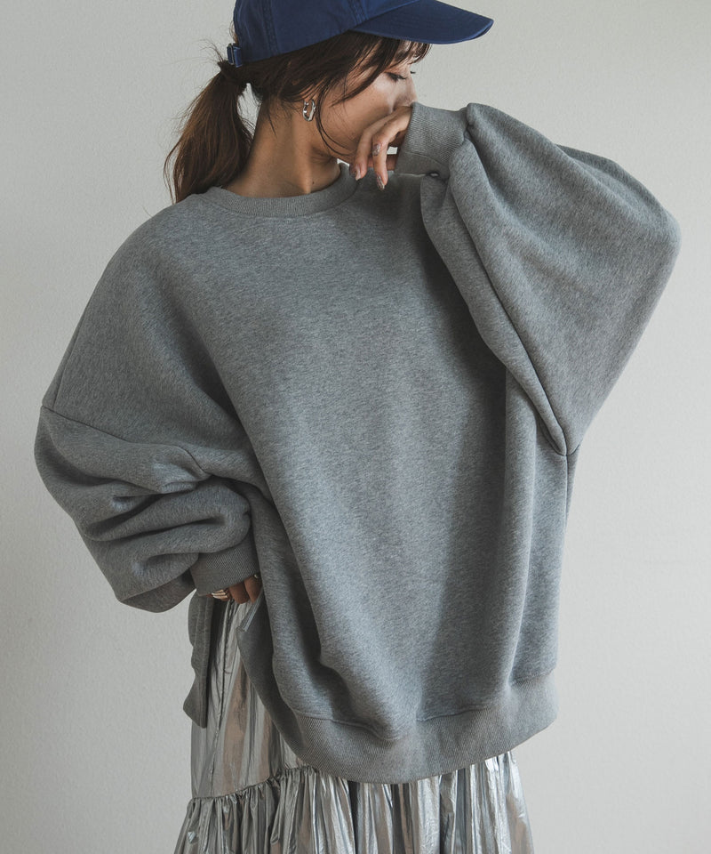 オーバーサイズスウェットプルオーバー