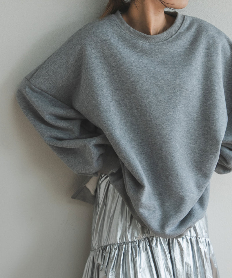 オーバーサイズスウェットプルオーバー