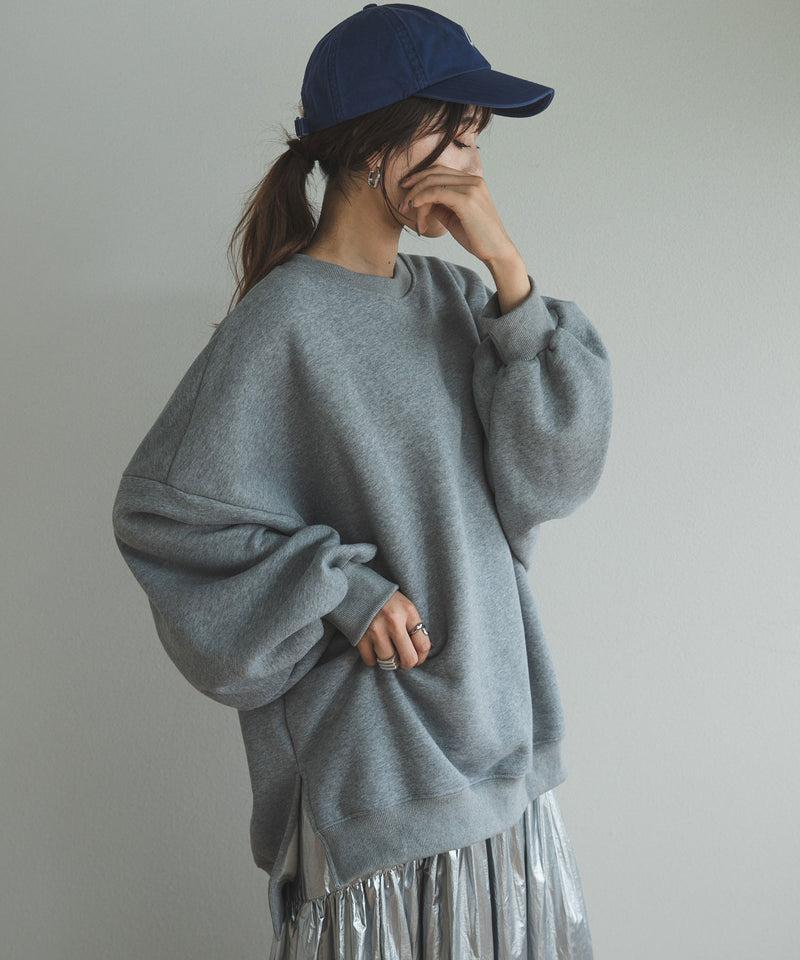 オーバーサイズスウェットプルオーバー