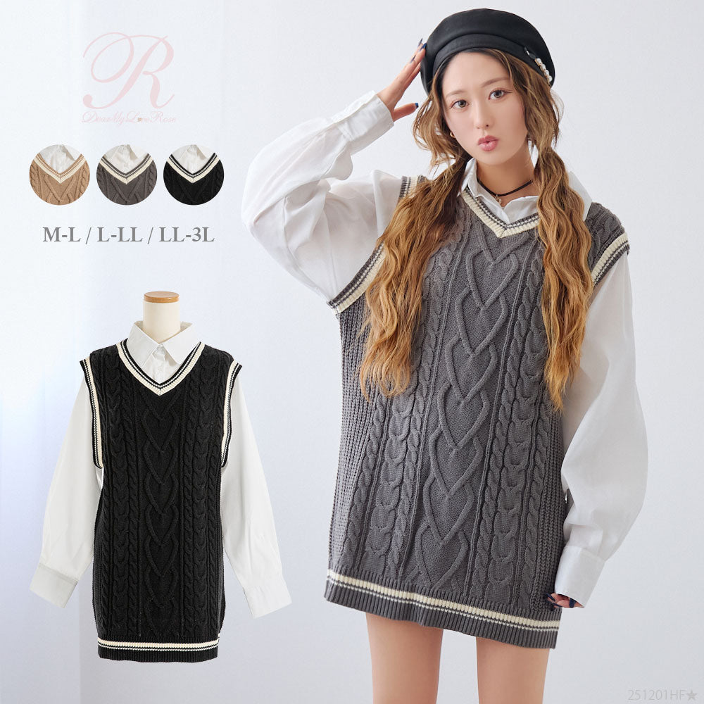 10/10まで値下げ！夢展望　ミニ丈ワンピース　チャーム付き　ブラック　6L セットアップ風レース重ねリボンワンピース – レディースファッション