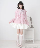 セーラ襟フリルカーディガン【ニット】