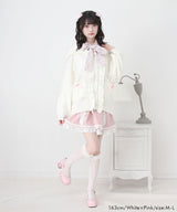 セーラ襟フリルカーディガン【ニット】