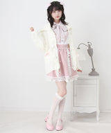 セーラ襟フリルカーディガン【ニット】