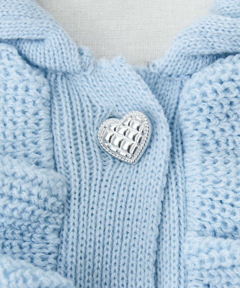 セーラ襟フリルカーディガン【ニット】