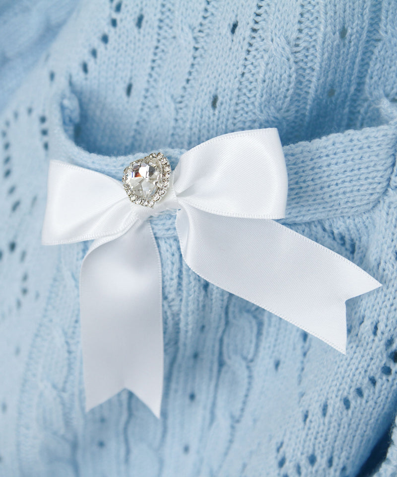 セーラ襟フリルカーディガン【ニット】