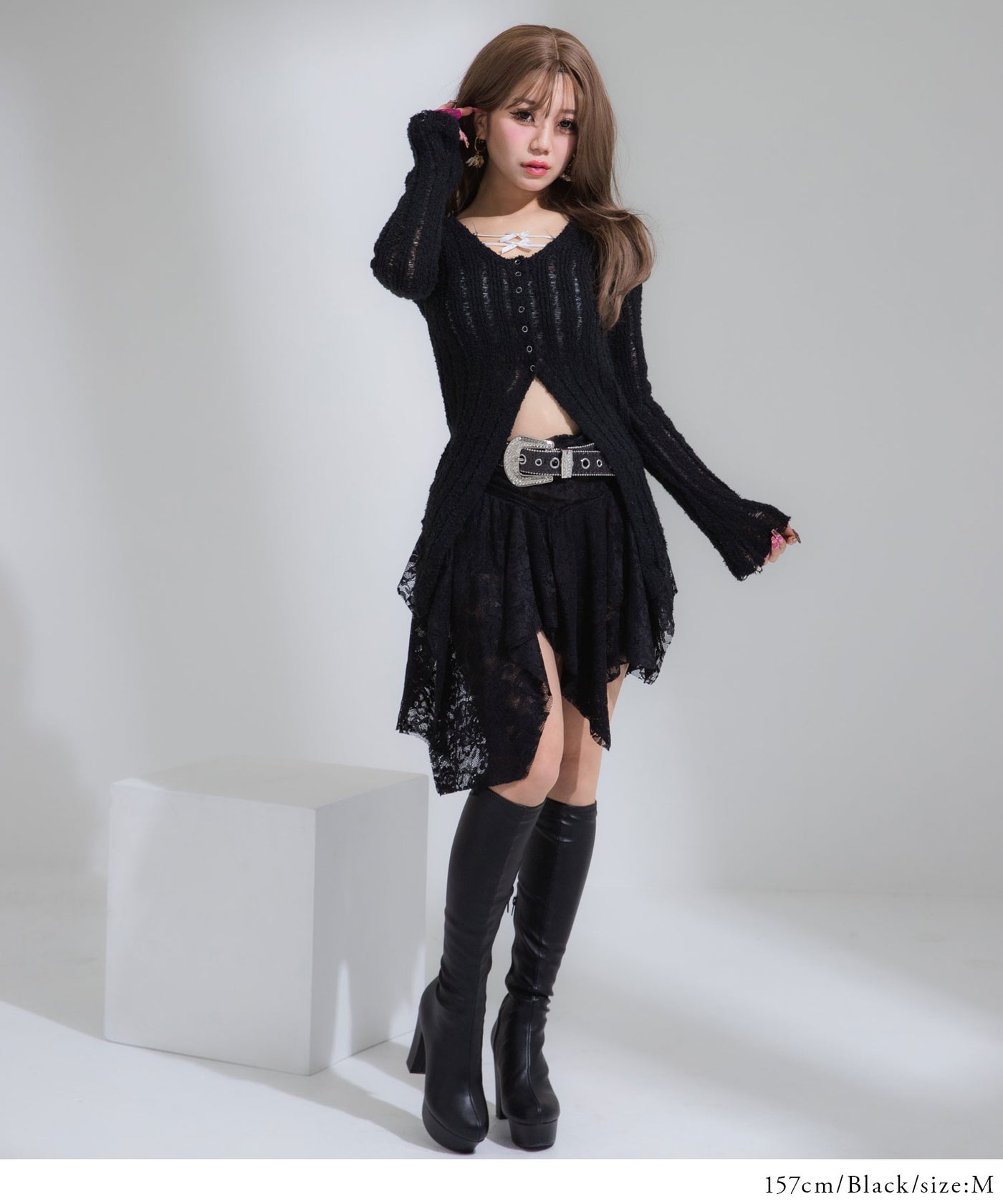 やや透けニットトップス – レディースファッション通販の夢展望【公式】
