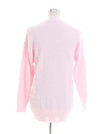 ふわふわダメージ加工バタフライビジューニットトップス