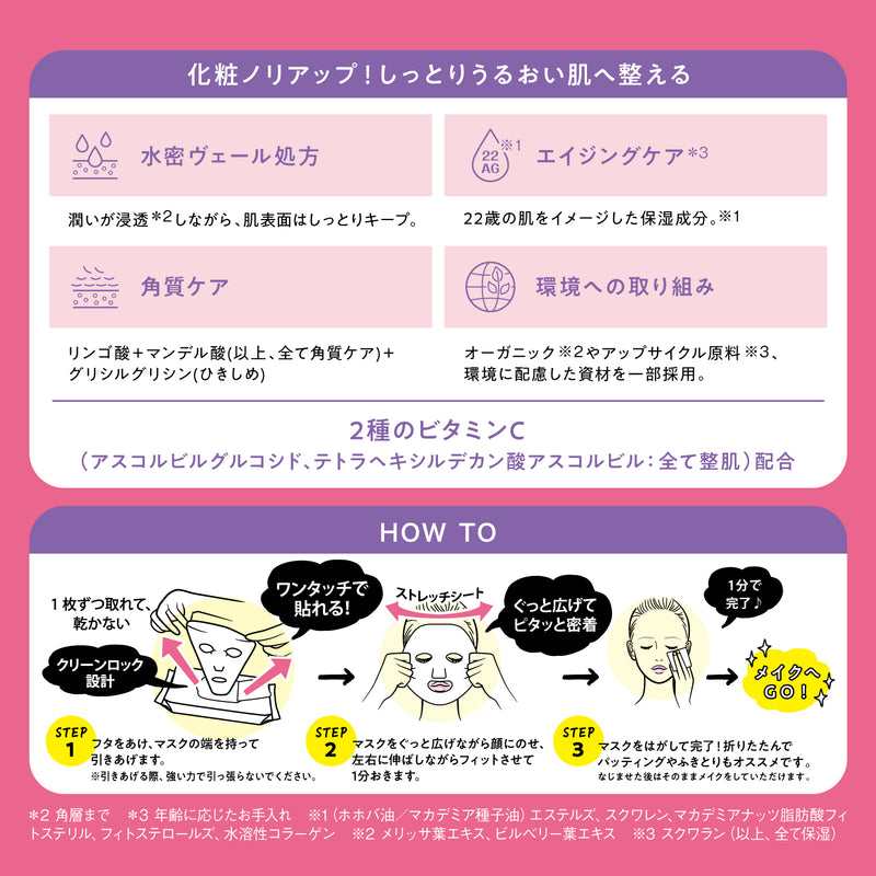 サボリーノ目ざまシート完熟果実の高保湿タイプN