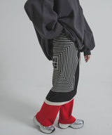 【メール便】プリント大判スカーフ/バンダナ