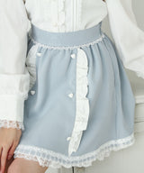 リボン刺繍ギャザースカート