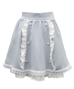 リボン刺繍ギャザースカート
