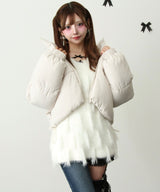 シャギーフリンジゆるニットトップス