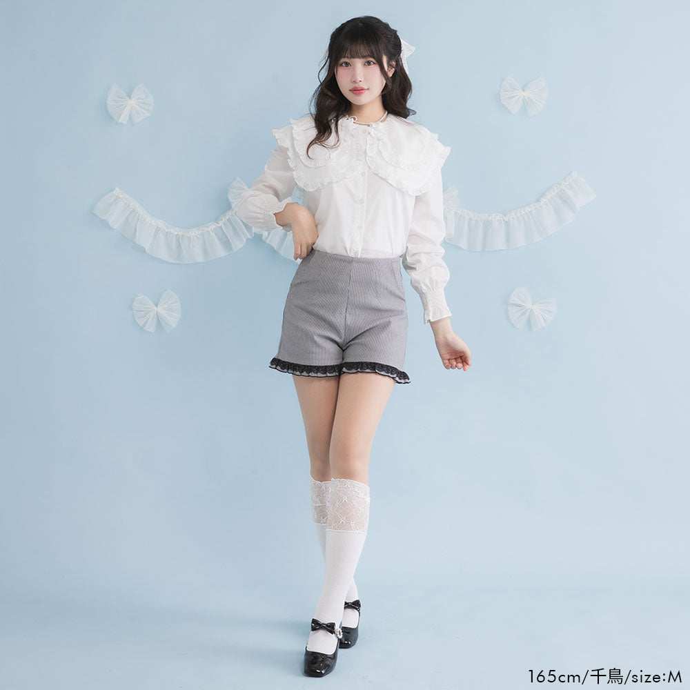 フリルレースショートパンツ – レディースファッション通販の夢展望