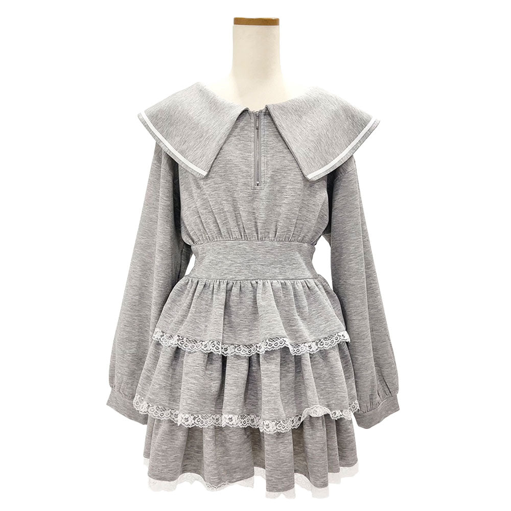 受注販売】ティアードフリルミニワンピース – pium
