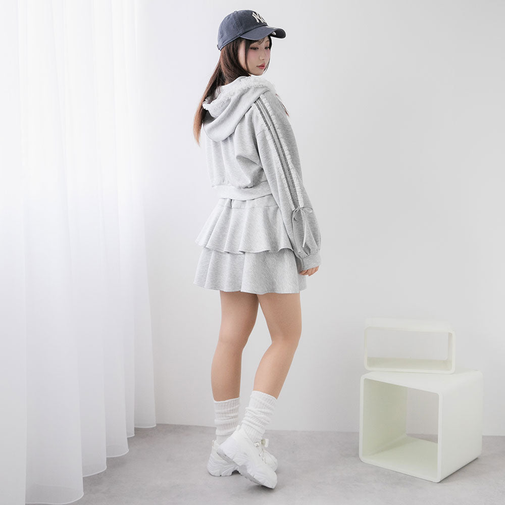 サイドラインフリルジャージsetup – レディースファッション通販の夢