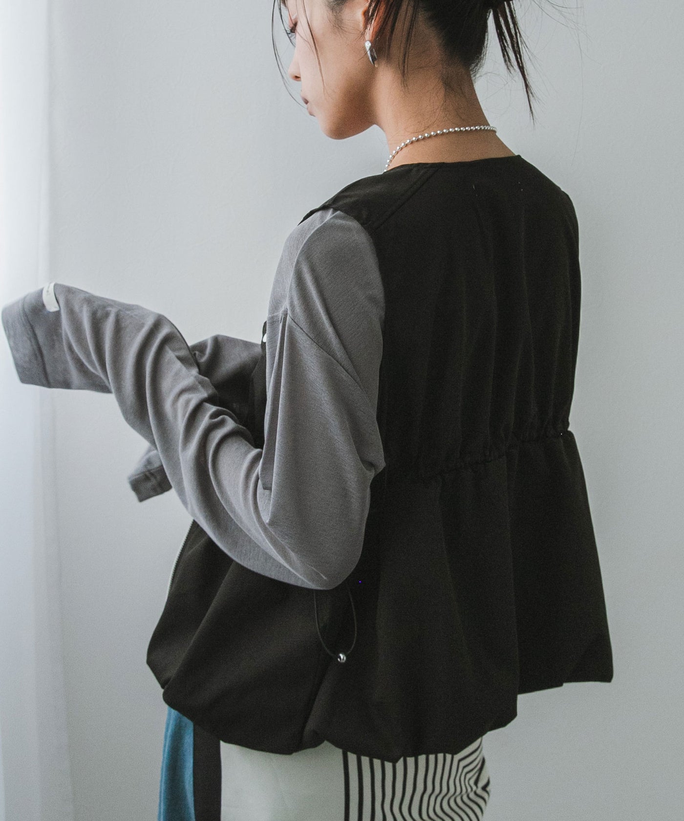 ドロストバルーンベスト【OSN】 – レディースファッション通販の夢展望