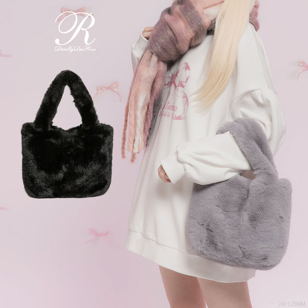 フラッフィーハンドバッグ