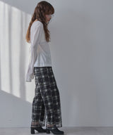 【メール便】前後2wayシアーロングトップス