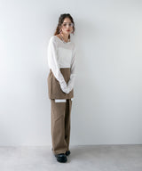 【メール便】前後2wayシアーロングトップス【OSN】