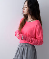 【メール便】前後2wayシアーロングトップス【OSN】