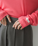 【メール便】前後2wayシアーロングトップス【OSN】