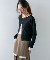 【メール便】前後2wayシアーホックカーディガン【OSN】