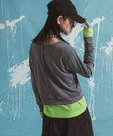 【メール便】前後2wayシアーホックカーディガン【OSN】