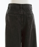 スタッズピンク十字架デニムパンツ