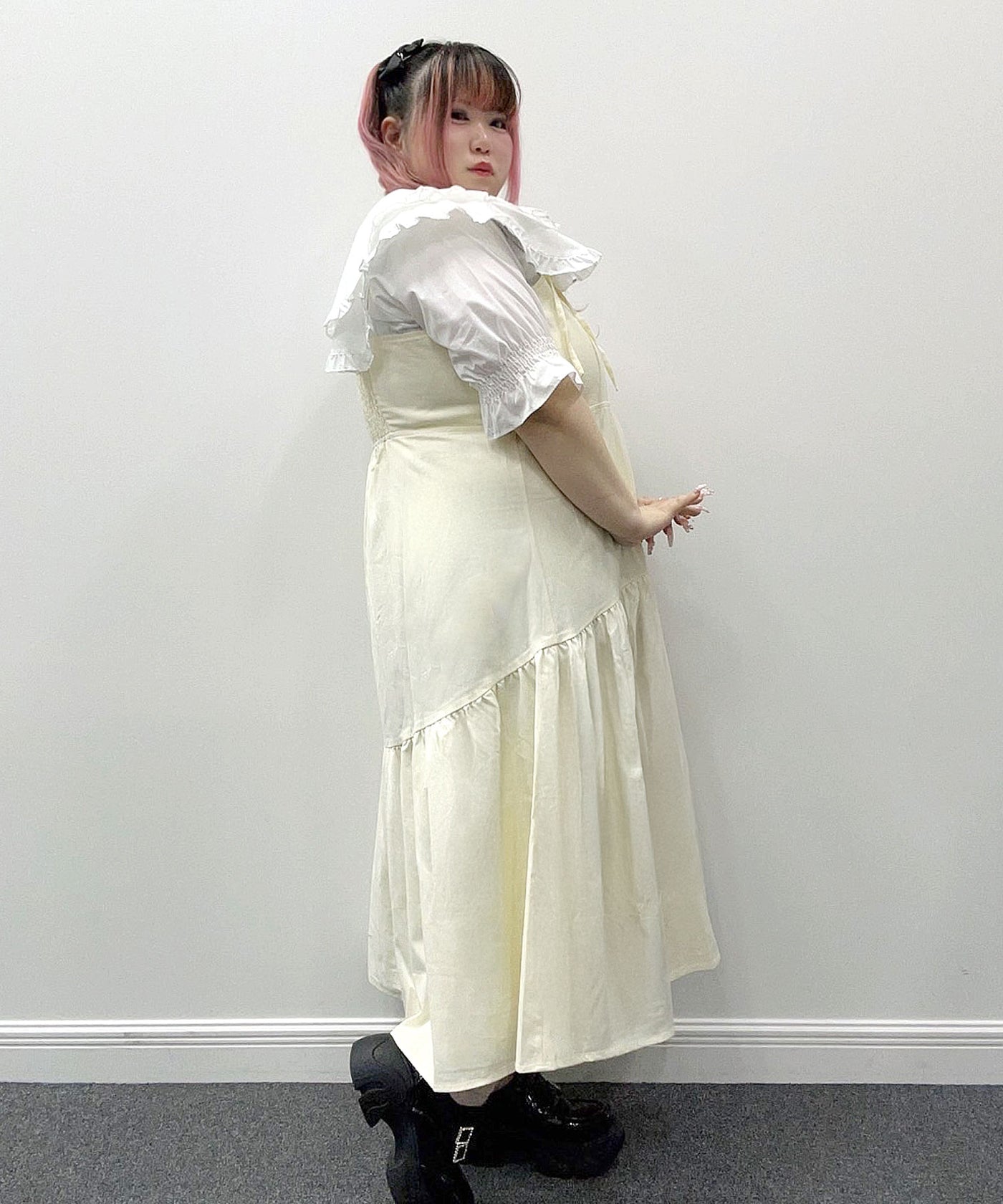 【美品】DSQUARED2 キャミワンピース デニム マーメイド カウガール セール】デニムマーメイドキャミワンピース【ZOZOTOWN限定
