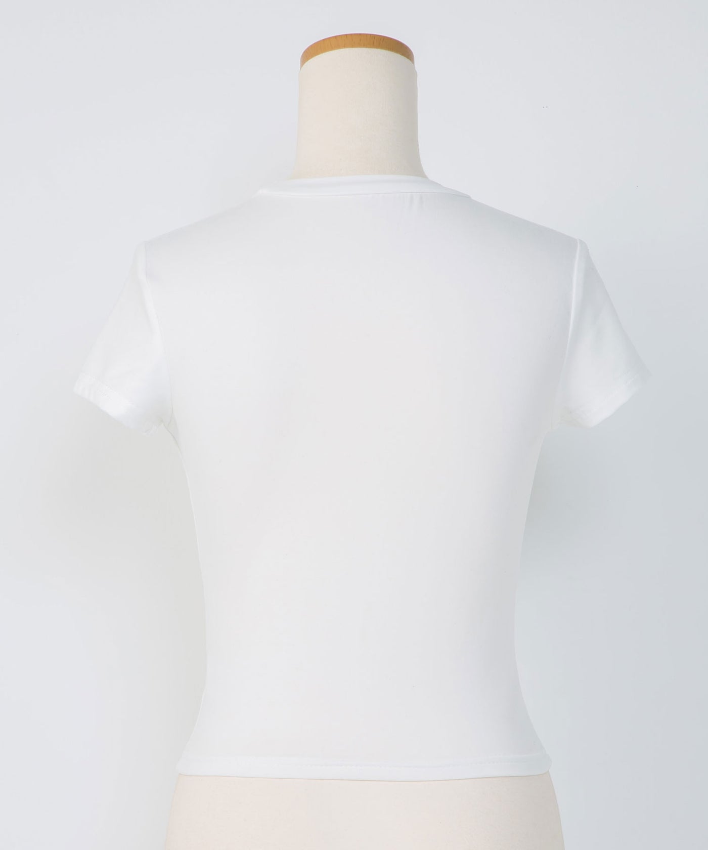 会員先行セール対象】【メール便】プリントクロップド丈半袖Tシャツ 
