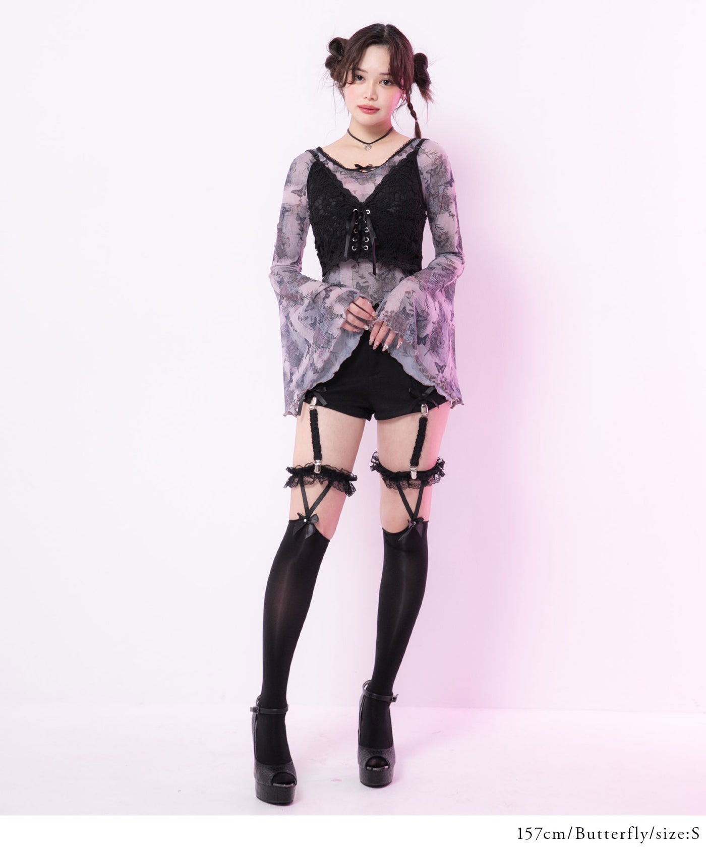 蝶々バタフライ透けトップス – レディースファッション通販の夢展望 蝶々バタフライ透けトップス – レディースファッション通販の夢展望