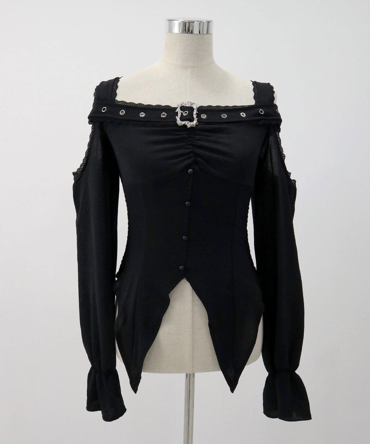 サブカルギャル肌魅せブラウス – レディースファッション通販の夢展望