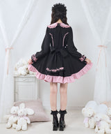 プリンセスティアードはしごレースフリルワンピース